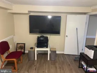 a kitchen with stainless steel appliances a refrigerator and cabinets