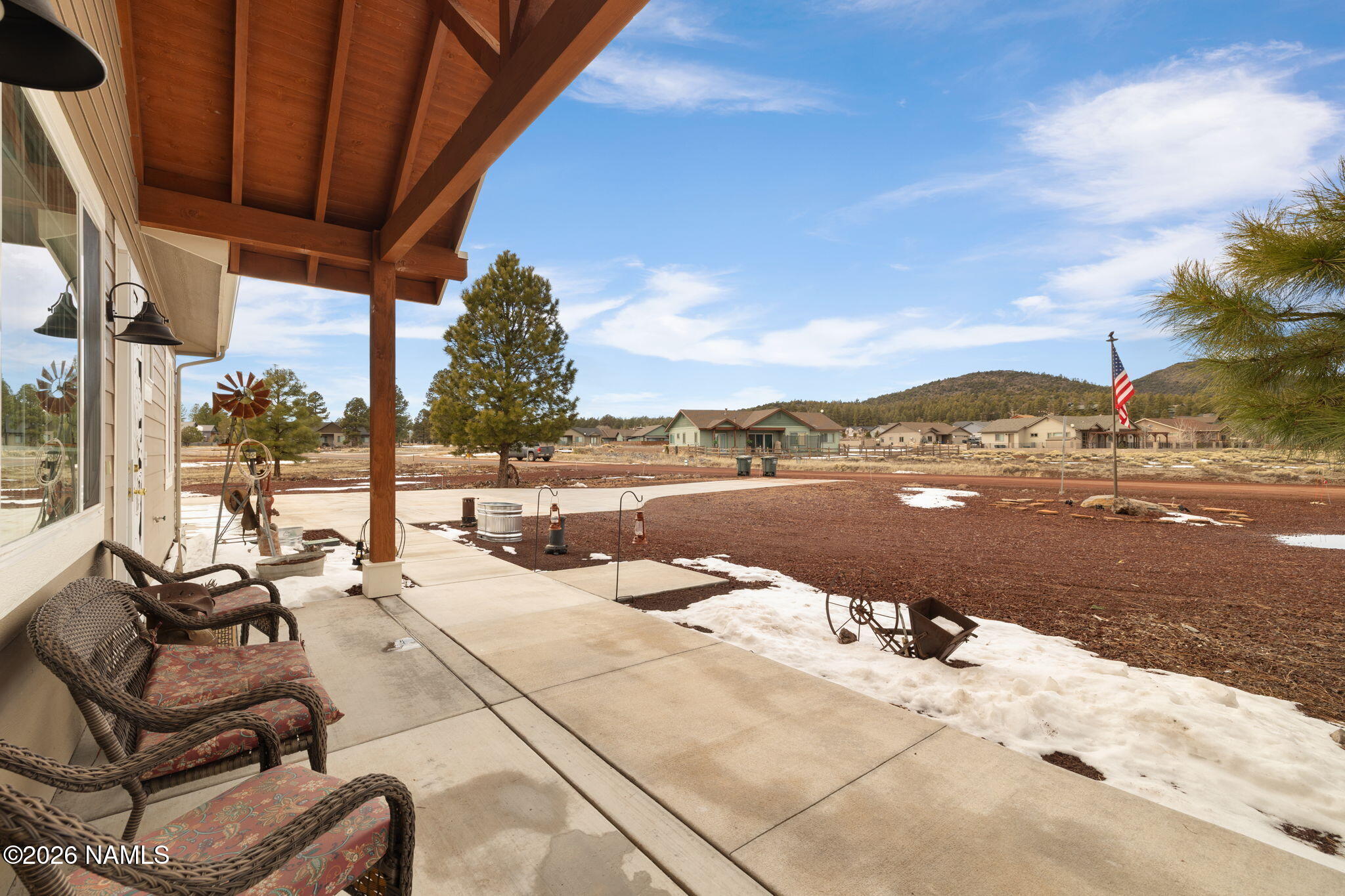 2557 Lazy E Road Williams, AZ 86046 - Photo 3 of 51 a view of swimming pool with outdoor seating