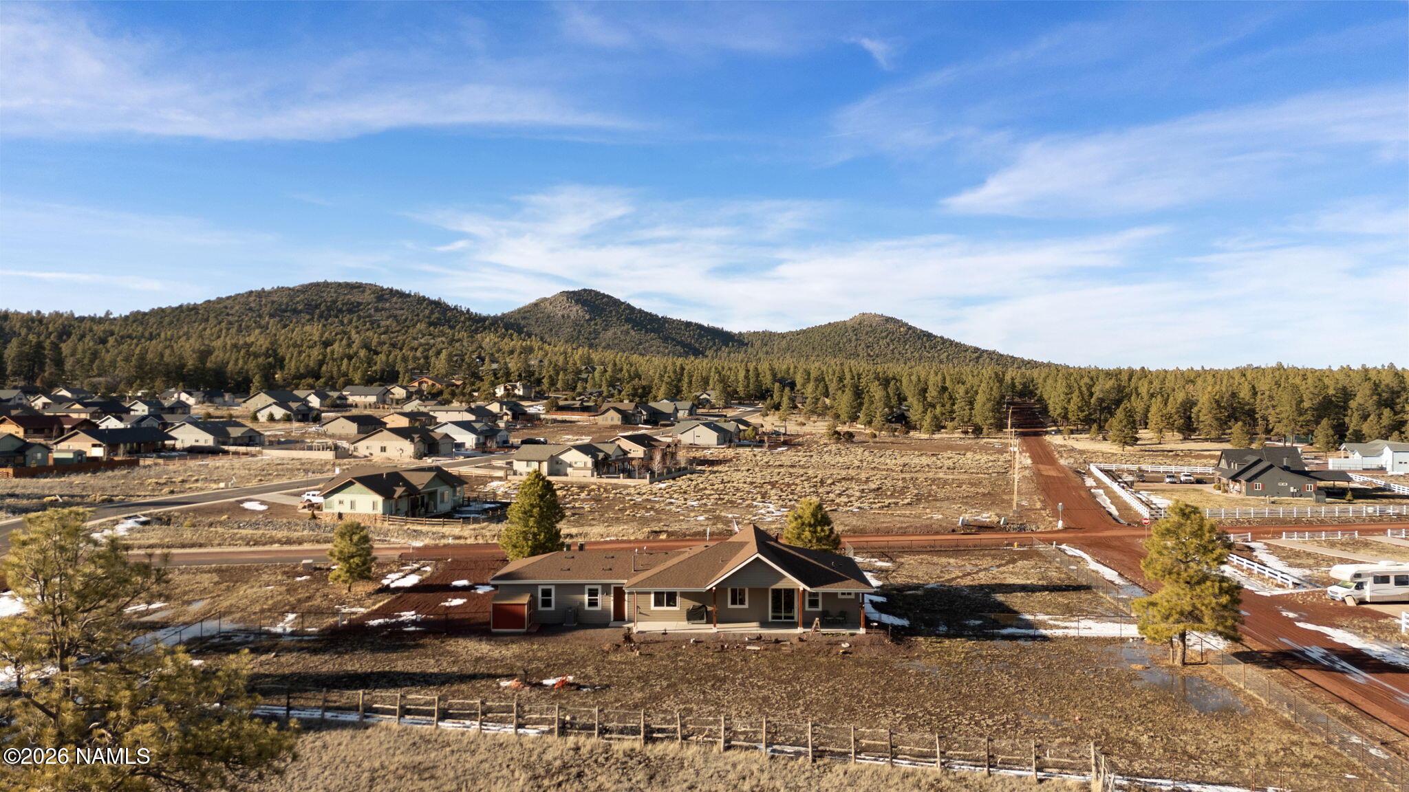 2557 Lazy E Road Williams, AZ 86046 - Photo 36 of 51 a view of a town with big trees