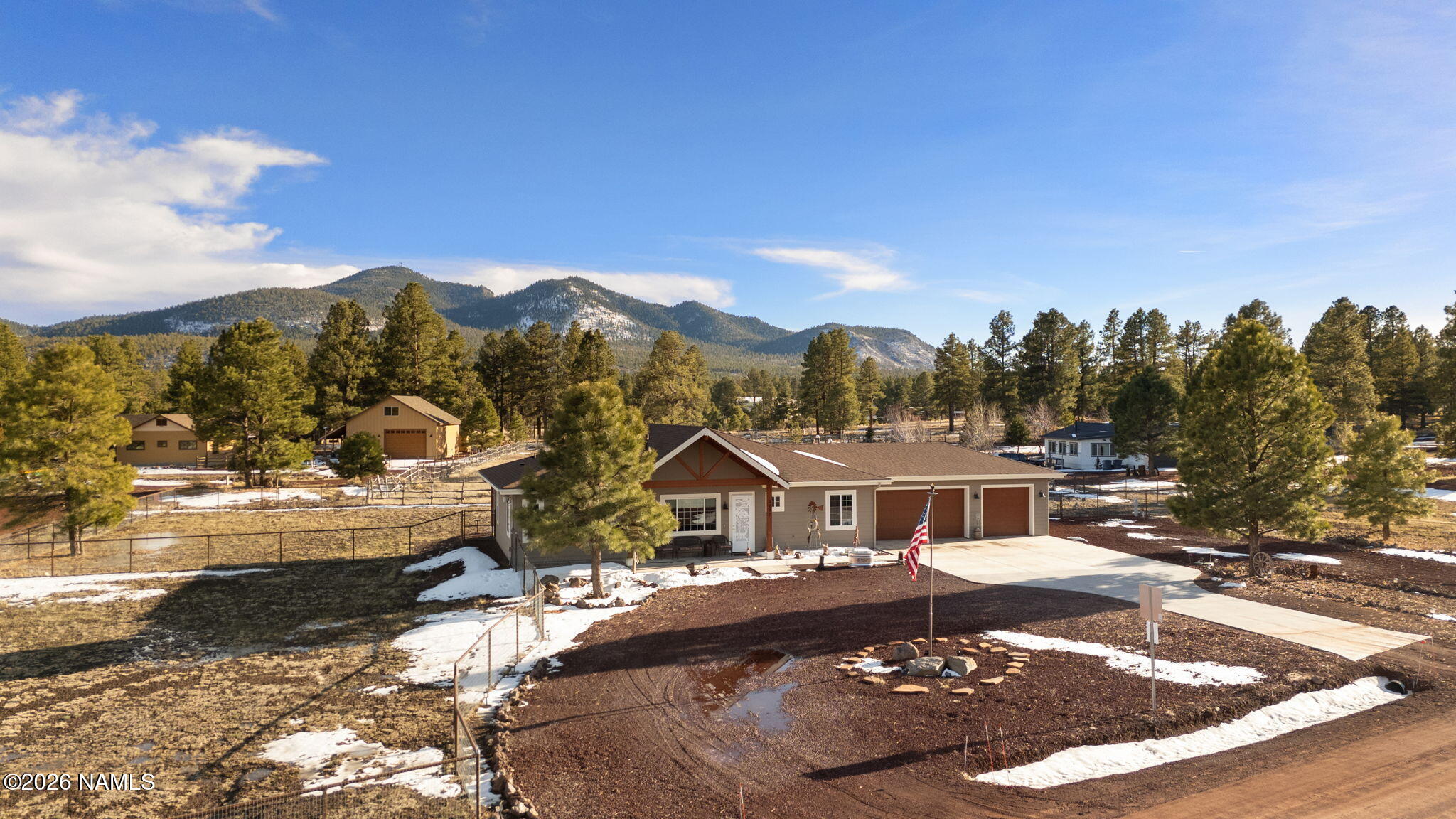 2557 Lazy E Road Williams, AZ 86046 - Photo 45 of 51 a view of a house with a yard