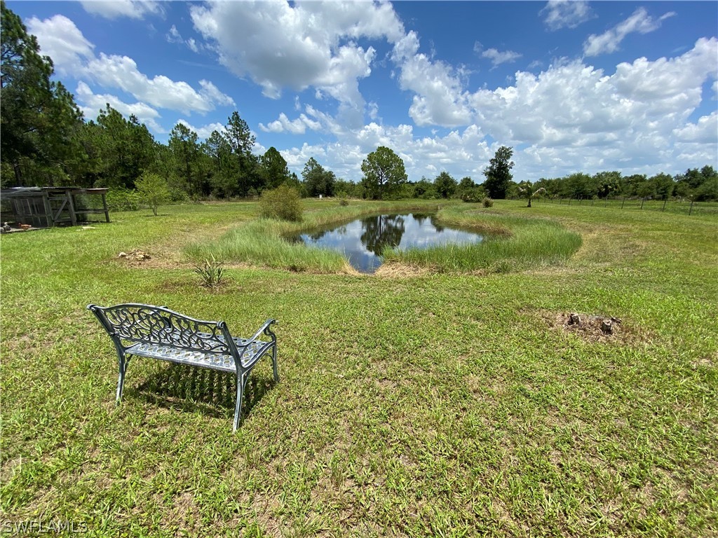 3501 Packinghouse Road Alva, FL 33920 - Photo 15 of 18 an outdoor view of a garden with statue
