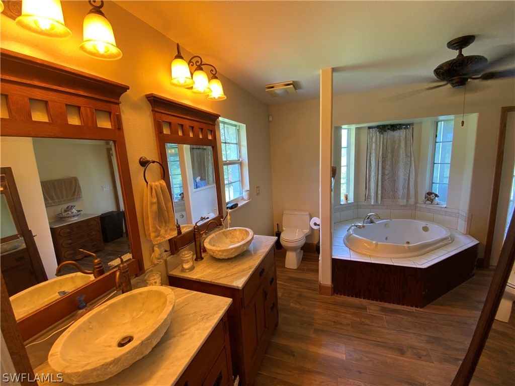 3501 Packinghouse Road Alva, FL 33920 - Photo 5 of 18 a bathroom with a tub sink and mirror