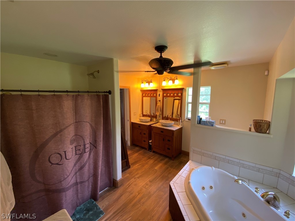 3501 Packinghouse Road Alva, FL 33920 - Photo 6 of 18 a bathroom with a tub sink and mirror
