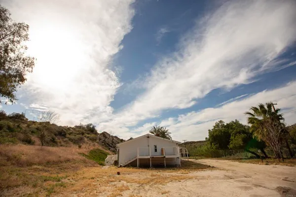 a aerial view of a house