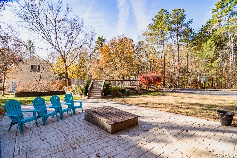 20006 Ivan Road Petersburg, VA 23803 - Photo 35 of 38 a swimming pool with outdoor seating and trees