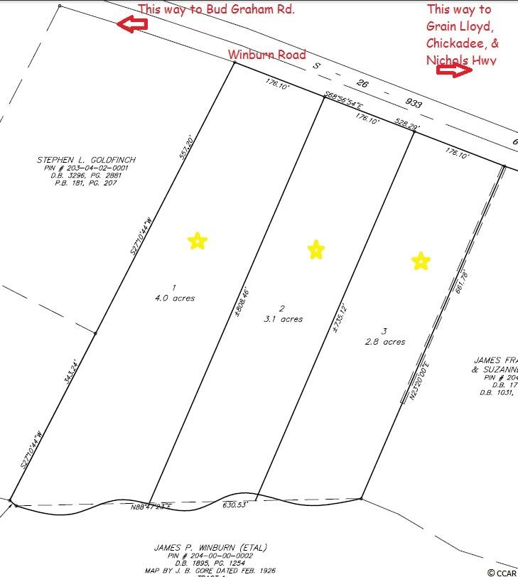 Lot 3 Winburn Road Galivants Ferry, SC 29544 - Photo 2 of 5 Gallery Image 2