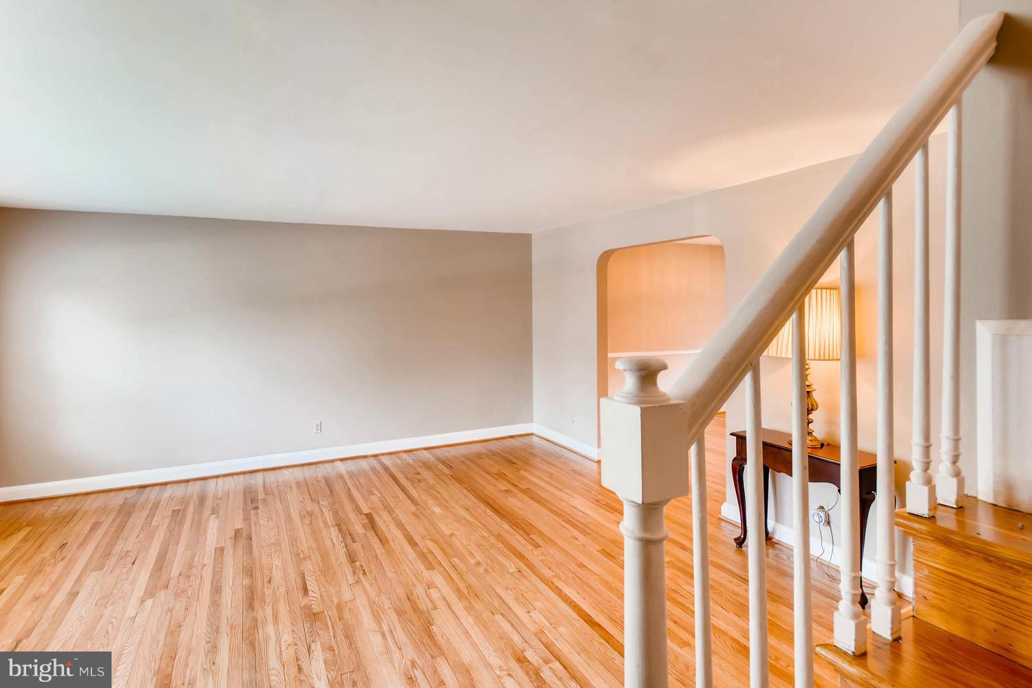 8417 Greenway Road Towson, MD 21286 - Photo 16 of 30 LIVING ROOM ... VIEW FROM THE STAIRWAY