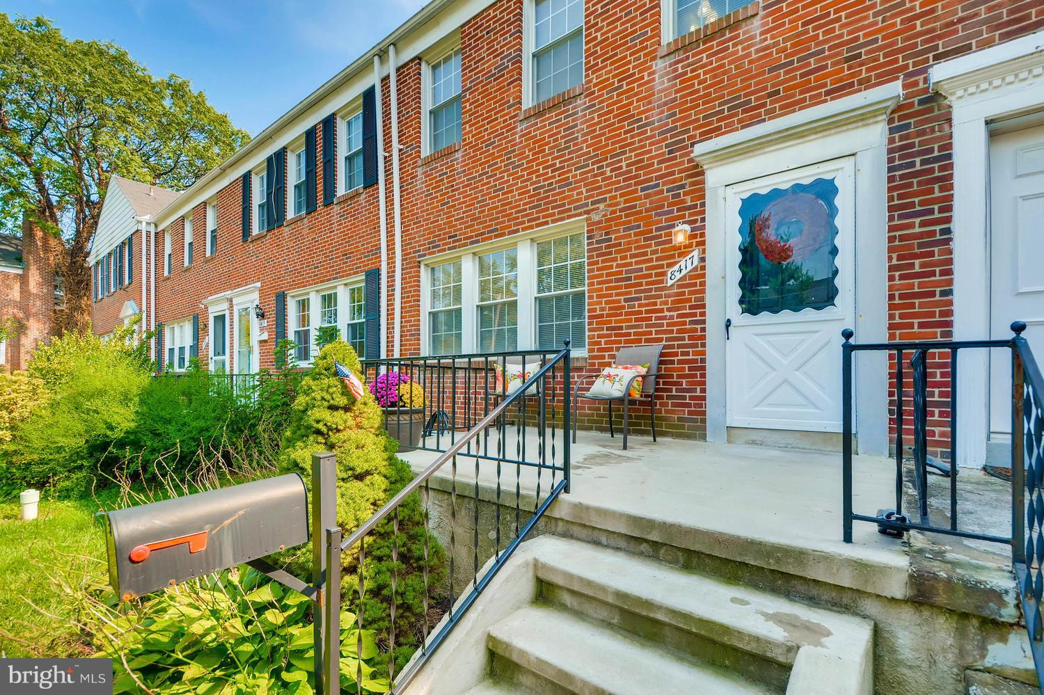 8417 Greenway Road Towson, MD 21286 - Photo 5 of 30 FRONT PORCH GETS THE AFTERNOON SHADE
