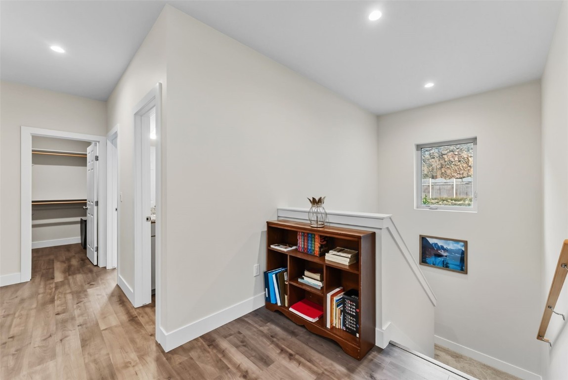 83 Ermine Road, Unit 3A Dillon, CO 80435 - Photo 15 of 33 a view of a hallway with wooden floor and closet
