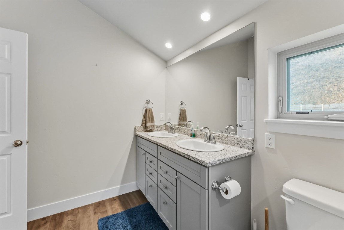 83 Ermine Road, Unit 3A Dillon, CO 80435 - Photo 23 of 33 a bathroom with a sink and a toilet