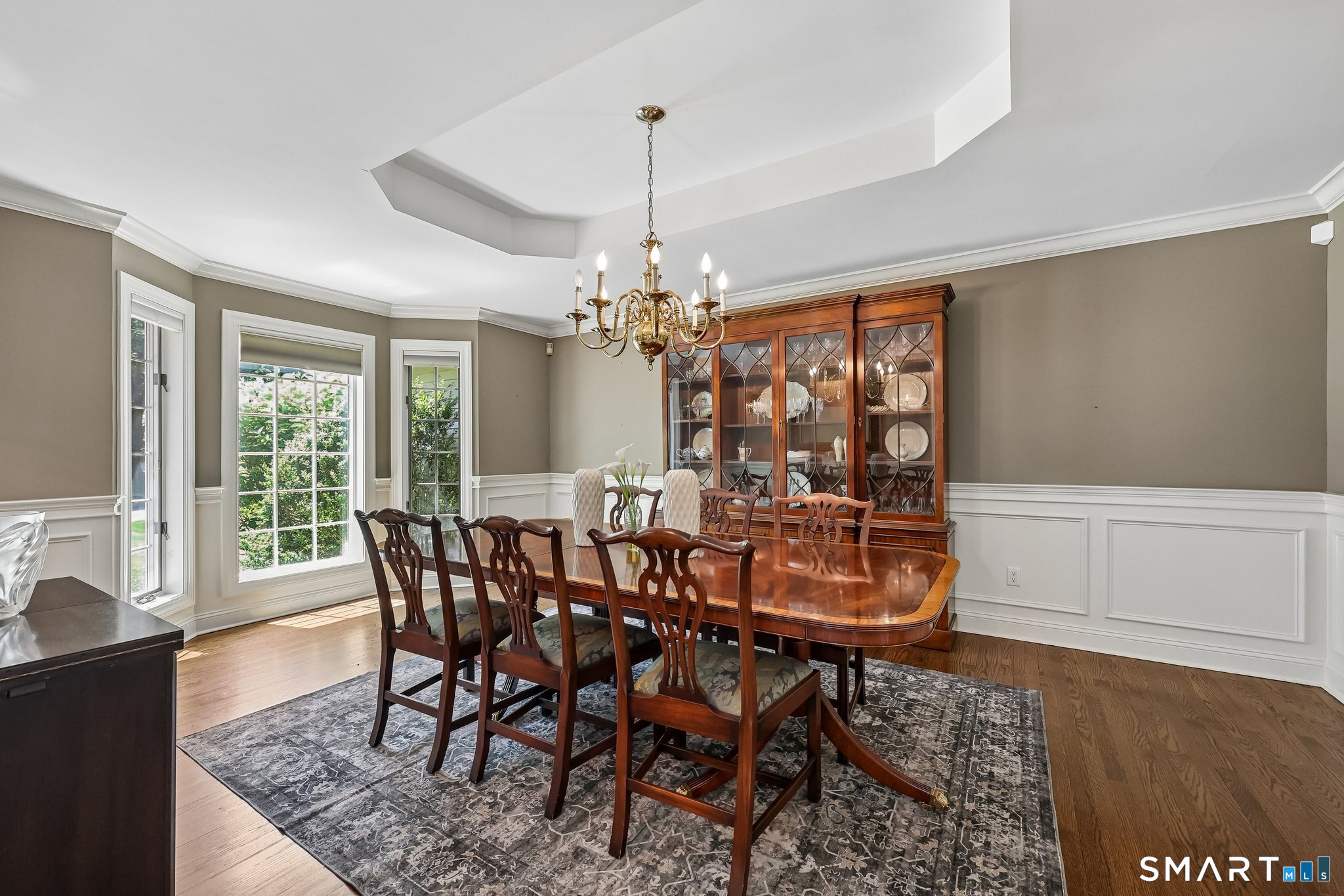 72 Strawberry Hill Road Madison, CT 06443 - Photo 5 of 40 The formal dining room has a tray ceiling