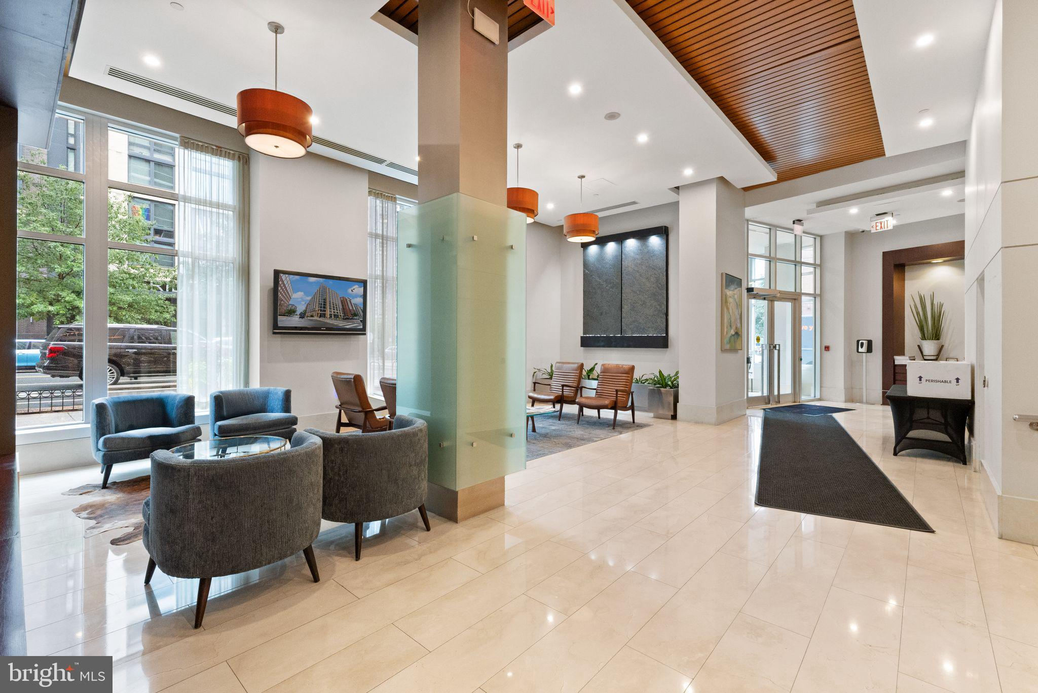 1025 First Street Southeast, Unit 310 Washington, DC 20003 - Photo 26 of 32 The building's Lobby