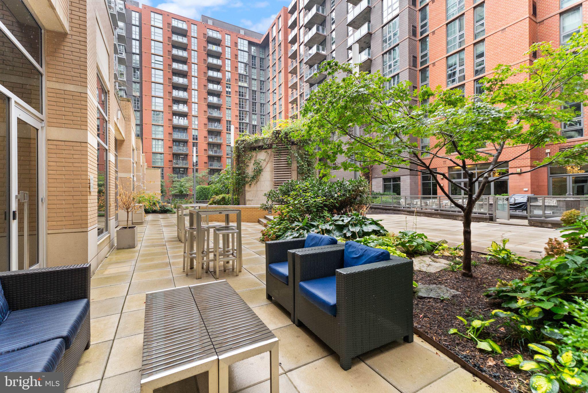 1025 First Street Southeast, Unit 310 Washington, DC 20003 - Photo 29 of 32 Interior courtyard