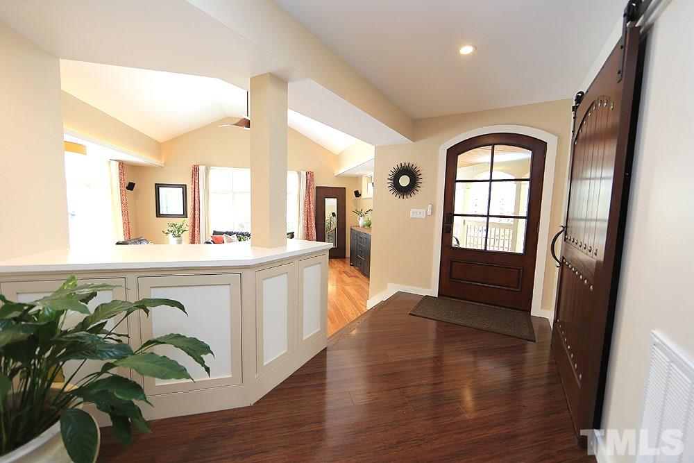 2601 Salisbury Plain Raleigh, NC 27613 - Photo 6 of 30 a view of entryway with wooden floor