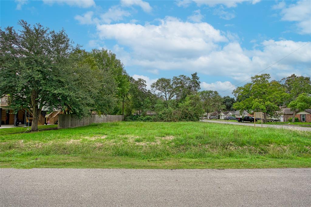 2213 Rimrock Street League City, TX 77565 - Photo 7 of 9 a view of a big yard with plants and large trees