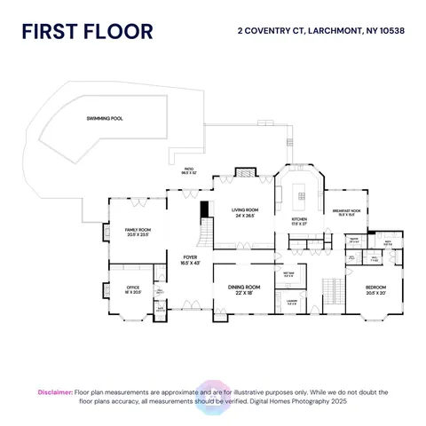 a picture of a floor plan