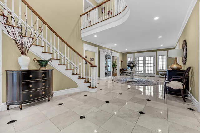 a view of entryway and hall