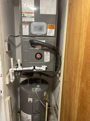 a view of a bike storage next to a yard