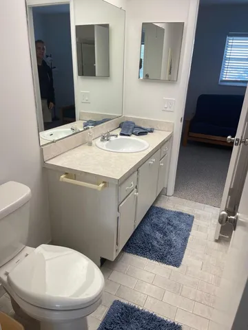 a view of a livingroom with wooden floor