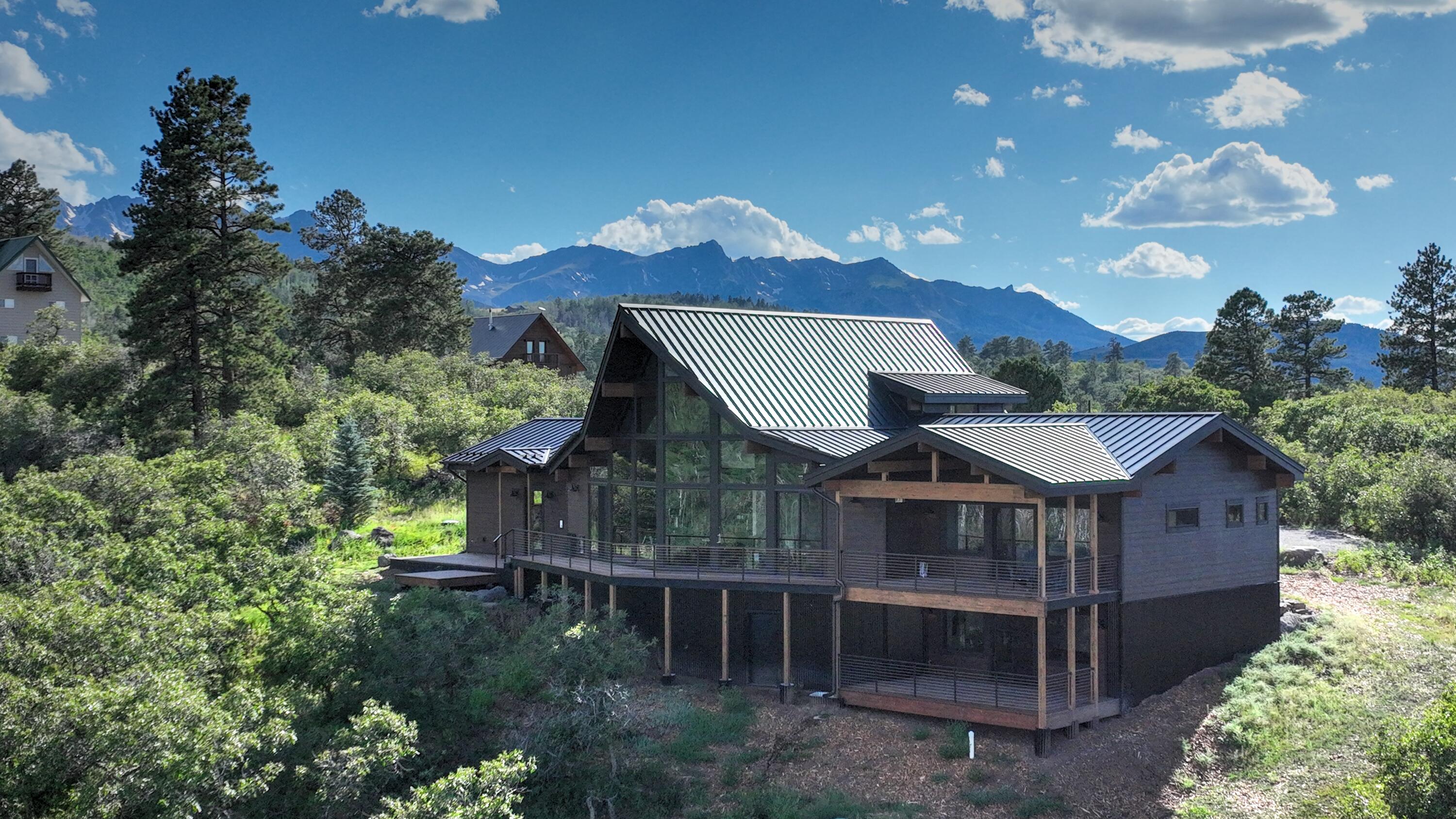 10 Valley View Road Ridgway, CO 81432 - Photo 1 of 33 an aerial view of a house with a yard