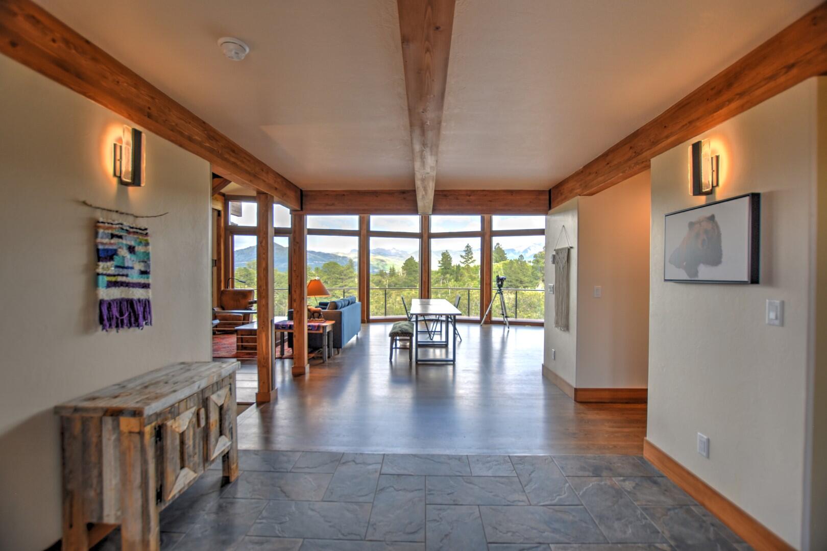10 Valley View Road Ridgway, CO 81432 - Photo 4 of 33 a lobby with furniture and floor to ceiling window
