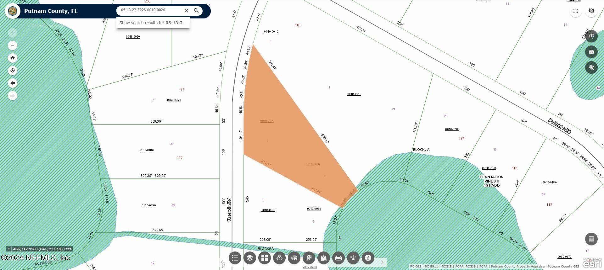 116 Osceola Road Georgetown, FL 32139 - Photo 18 of 19 a view of a floor plan