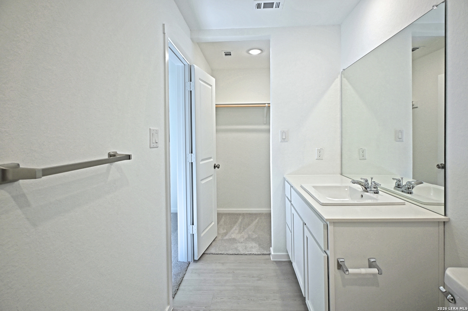 6730 Marble Ridge Elmendorf, TX 78112 - Photo 15 of 17 a bathroom with a sink a toilet and shower