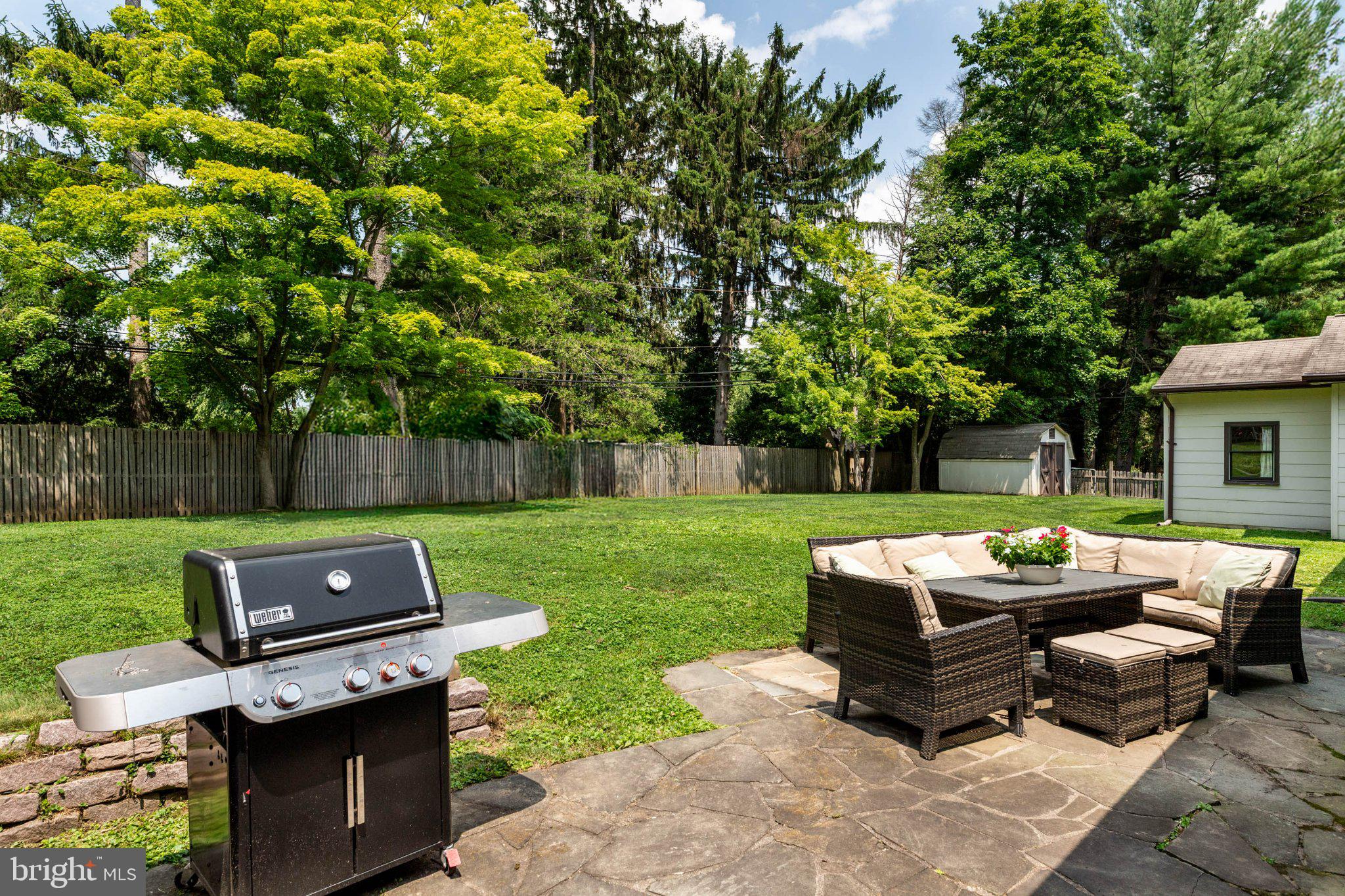1162 Dewitt Road Wayne, PA 19087 - Photo 42 of 49 Serene backyard oasis for gatherings.