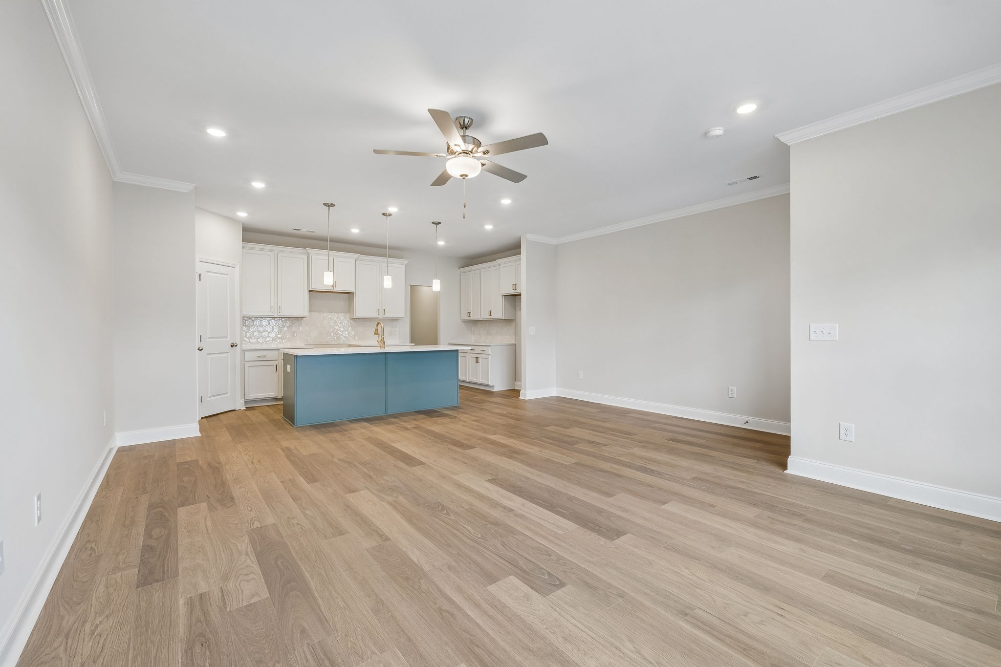 3215 Tasker Drive Antioch, TN 37013 - Photo 12 of 53 a view of kitchen and hall with wooden floor