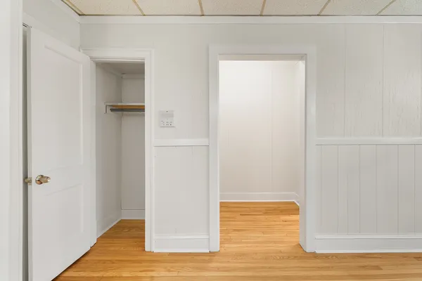 a view of empty room