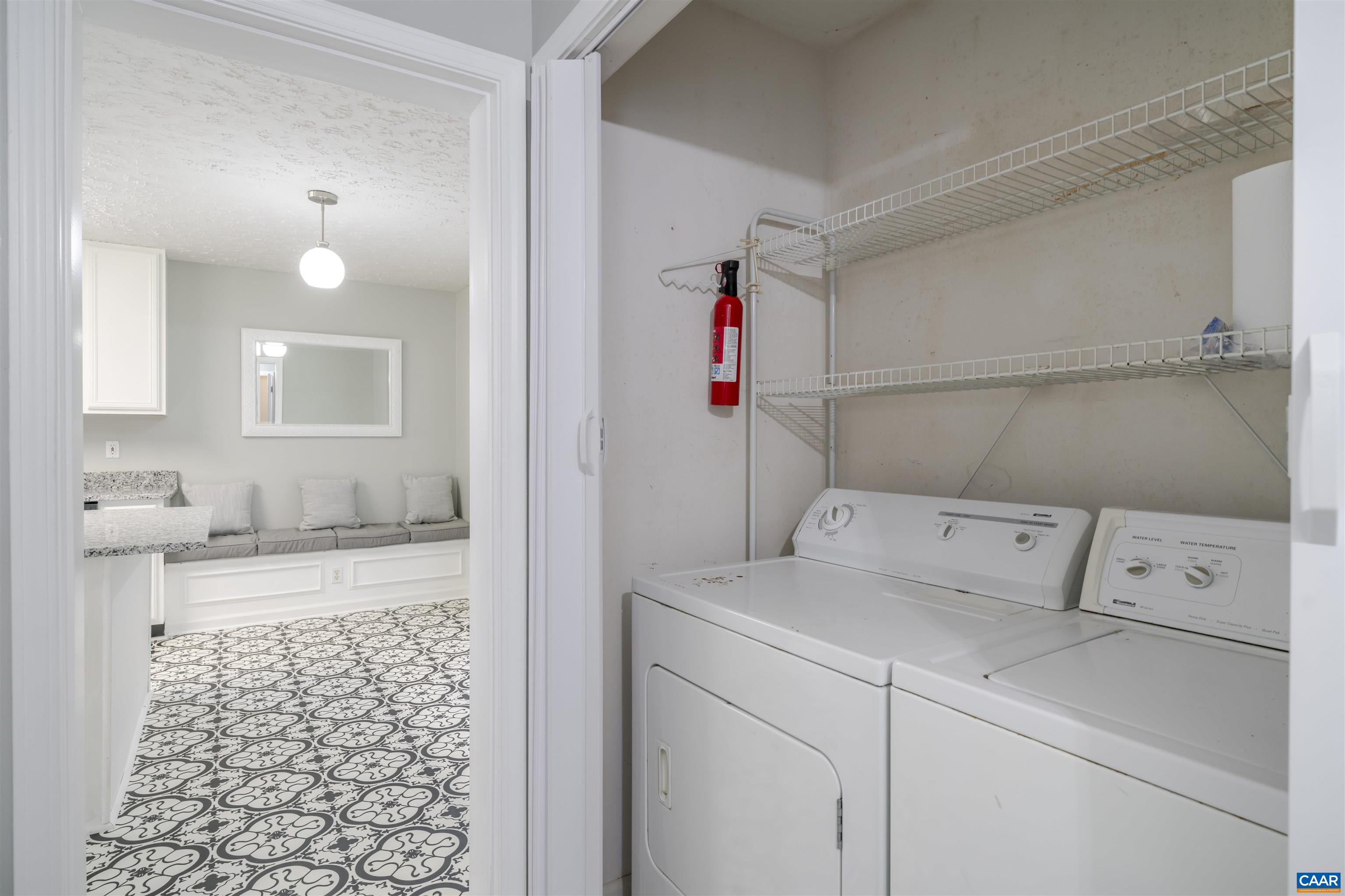 5860 Bearwood Road Crozet, VA 22932 - Photo 18 of 67 a utility room with dryer and washer