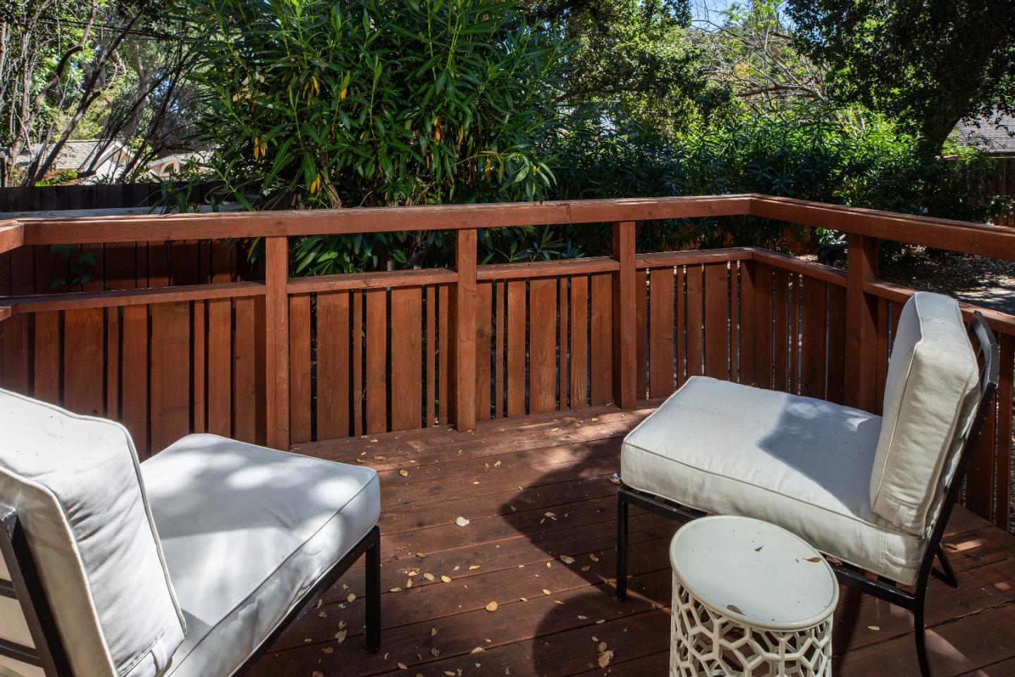 2 Farm Road Los Altos, CA 94024 - Photo 14 of 23 a view of a chairs and table in backyard