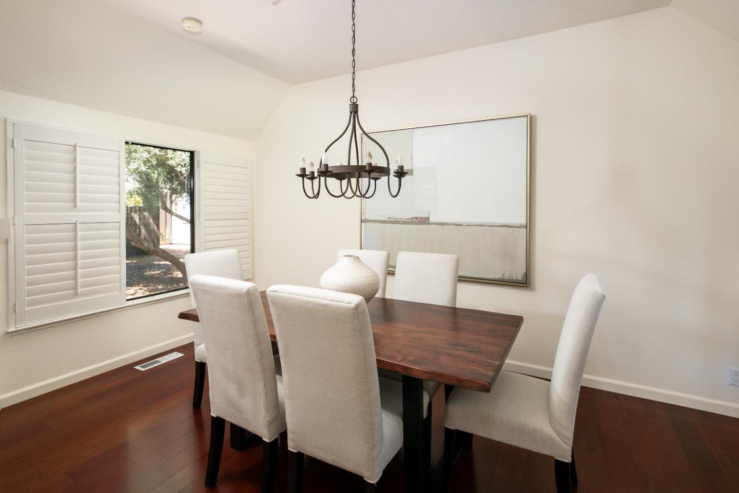 2 Farm Road Los Altos, CA 94024 - Photo 6 of 23 a view of a dining room with furniture and window