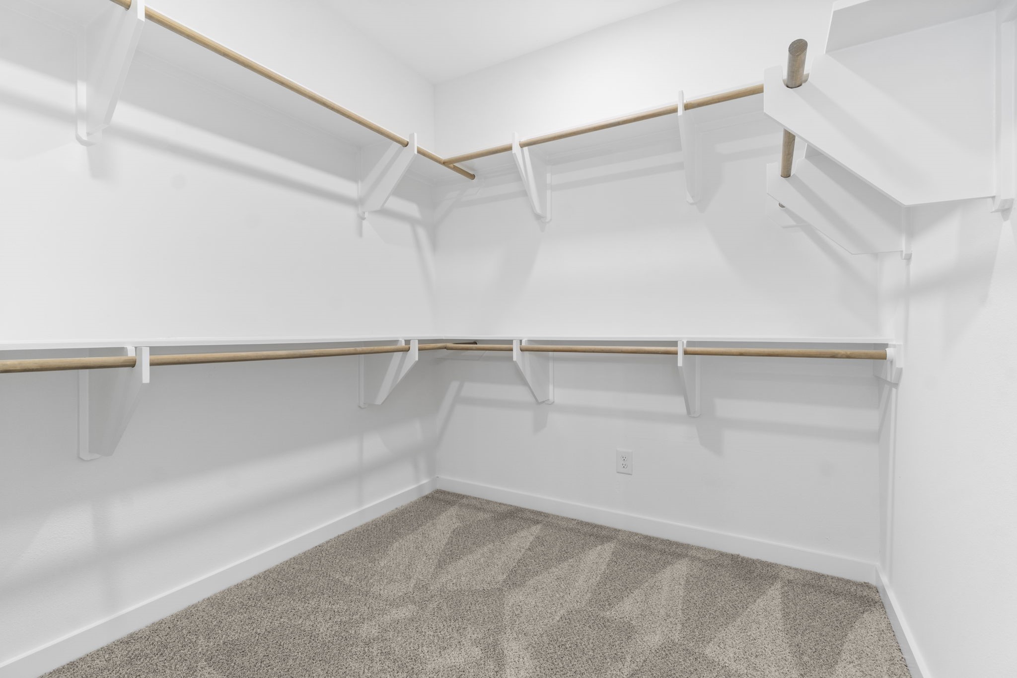 241 Clear Springs Trinity, TX 75862 - Photo 26 of 46 a view of an empty walk in closet