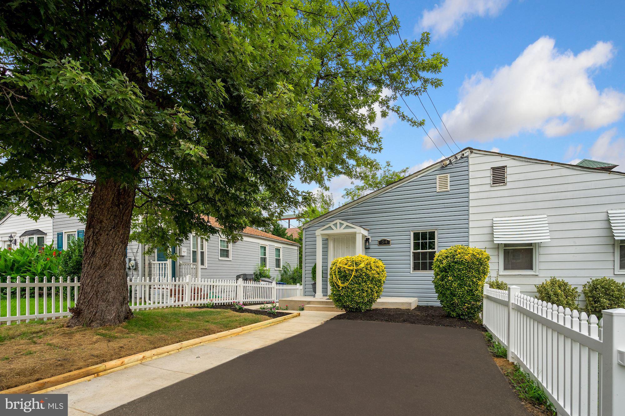 54 East Reed Avenue Alexandria, VA 22305 - Photo 2 of 26 New Asphalt Driveway; Loads of off street parking