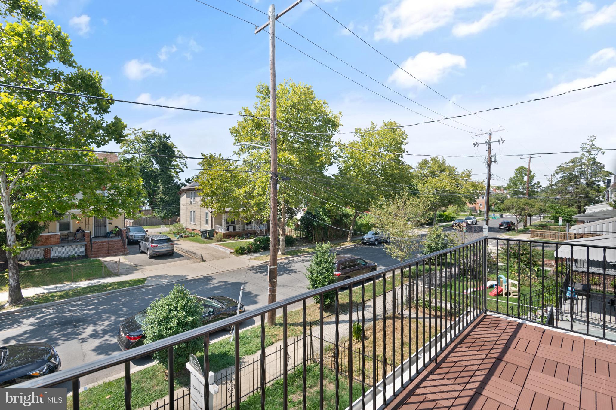 6303 9th Street Northwest Washington, DC 20011 - Photo 20 of 45 a view of a wooden bridge