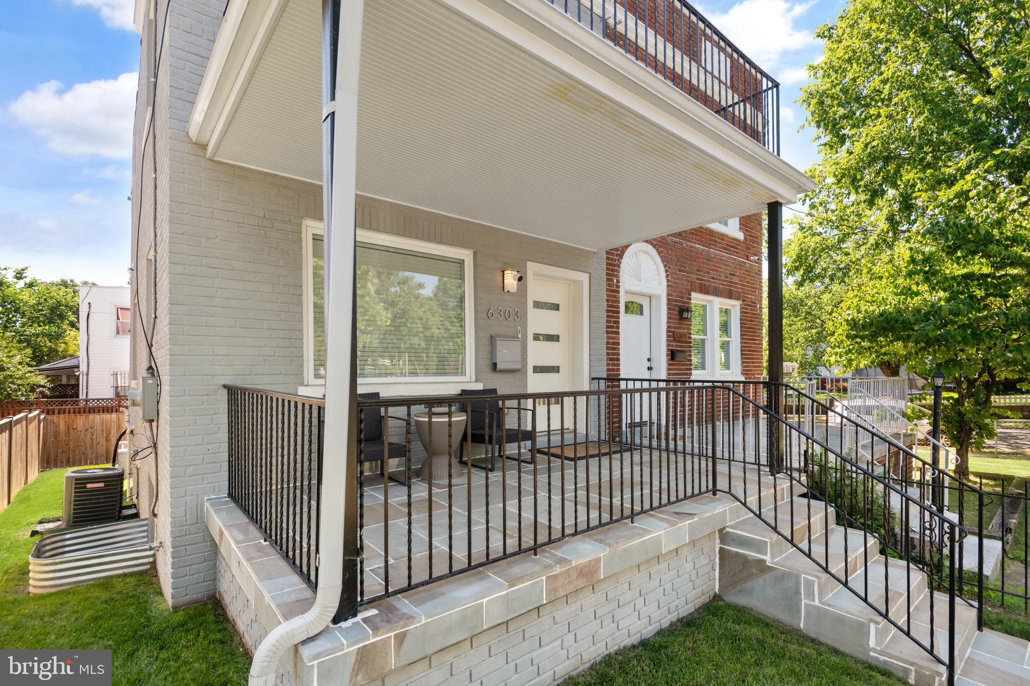 6303 9th Street Northwest Washington, DC 20011 - Photo 3 of 45 a view of a porch with furniture