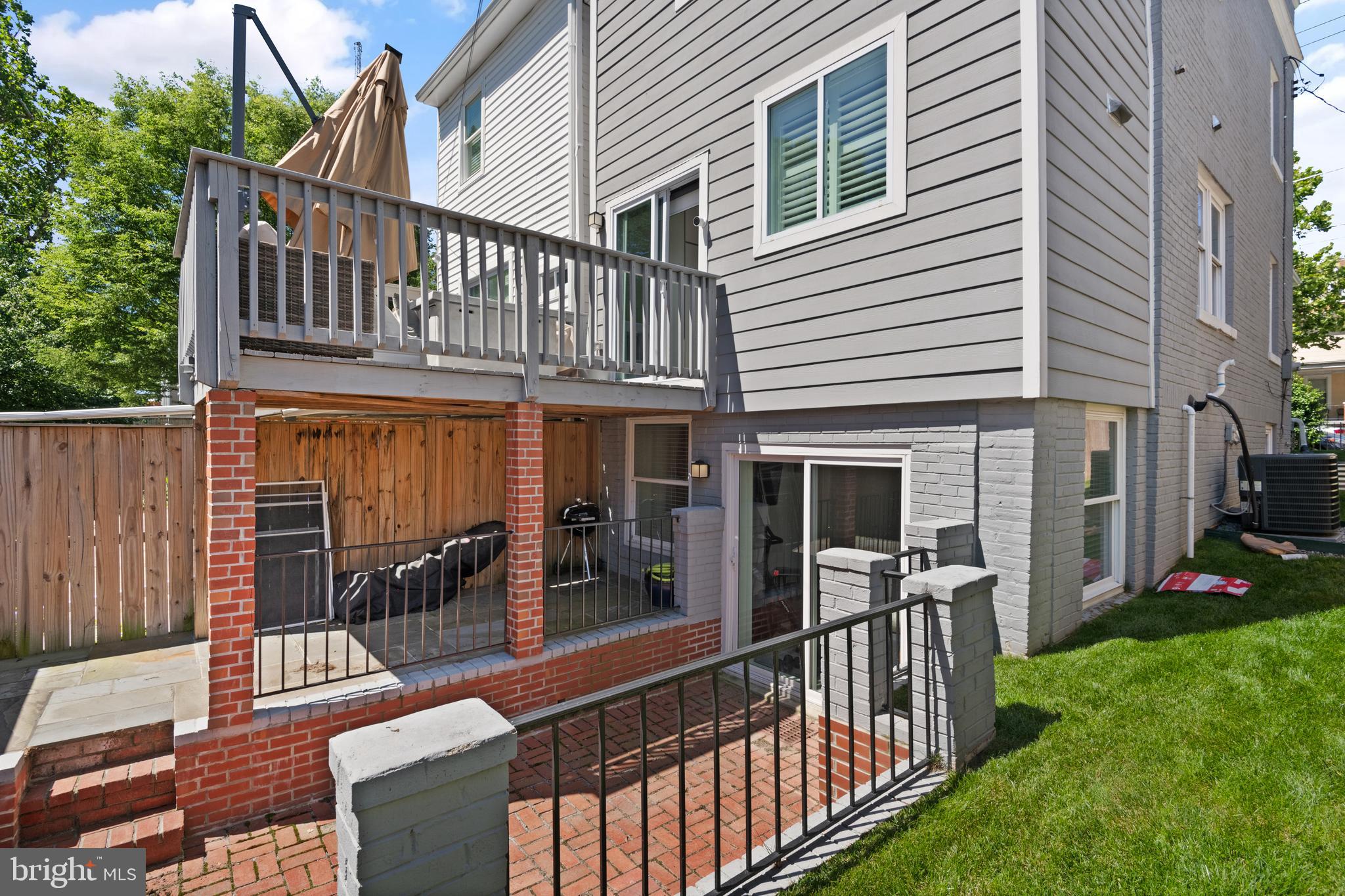 6303 9th Street Northwest Washington, DC 20011 - Photo 41 of 45 a view of a house with backyard and porch