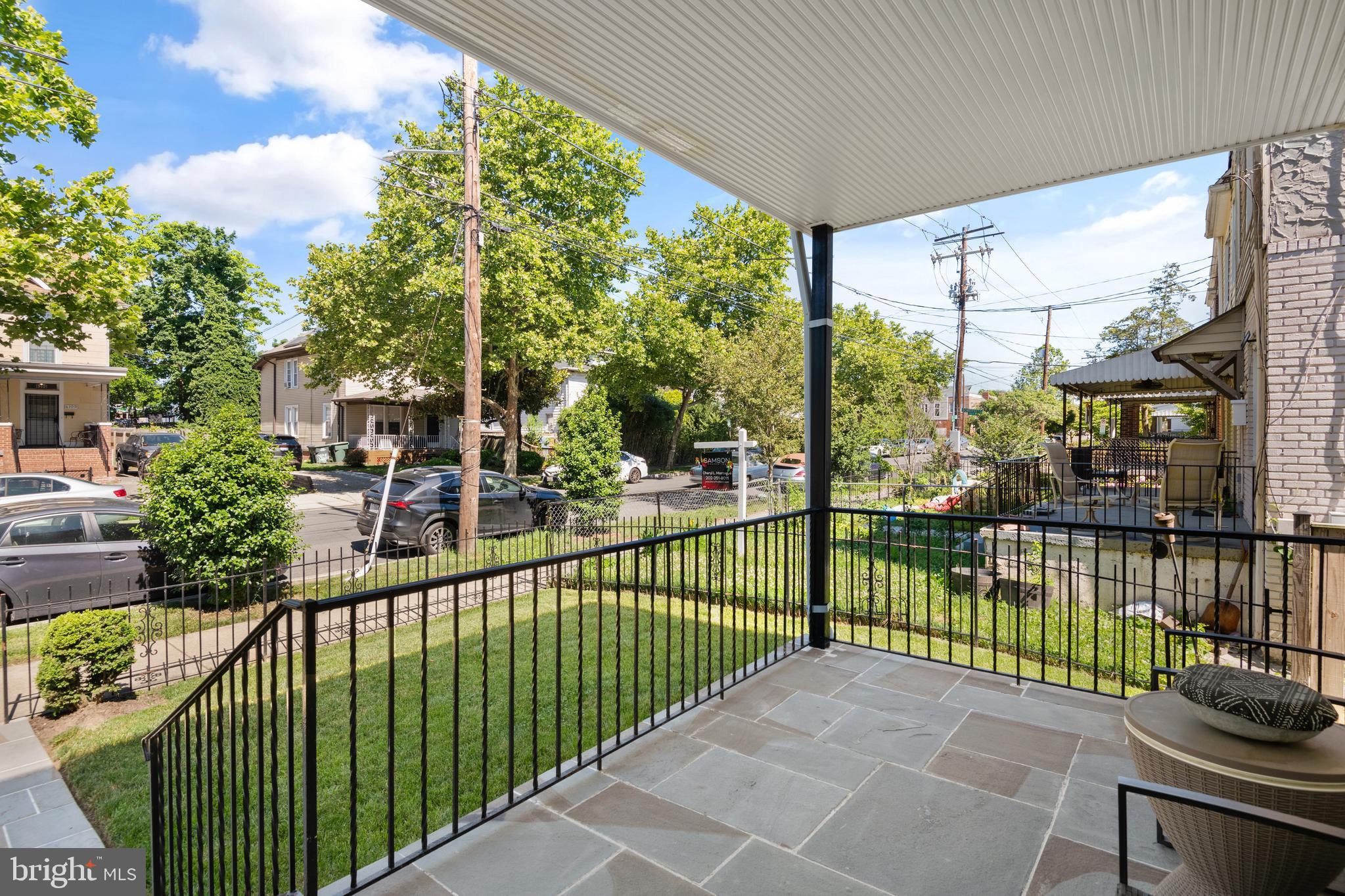 6303 9th Street Northwest Washington, DC 20011 - Photo 5 of 45 a view of a street from a balcony
