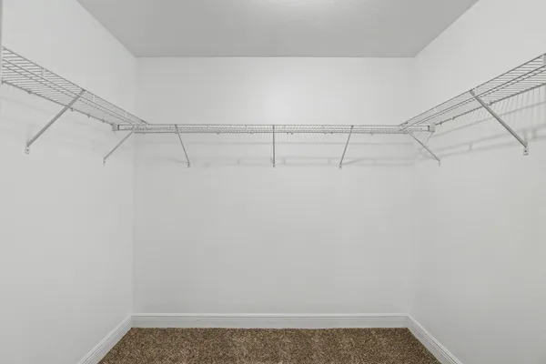 a bed room with a bed and a ceiling fan