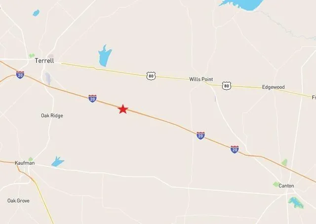 a view of yard with trees