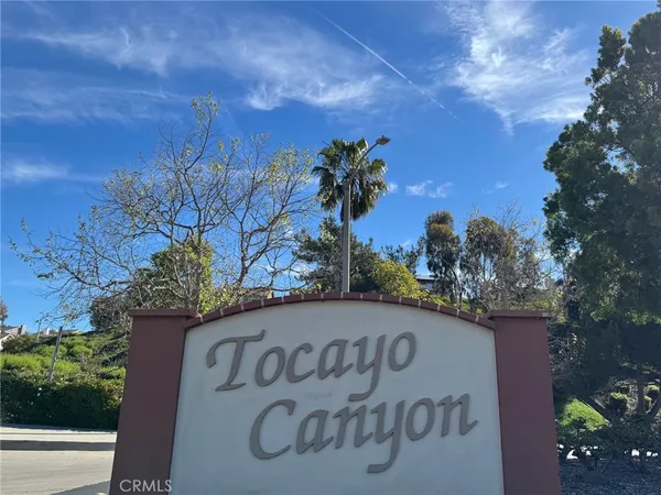 a view of a sign board