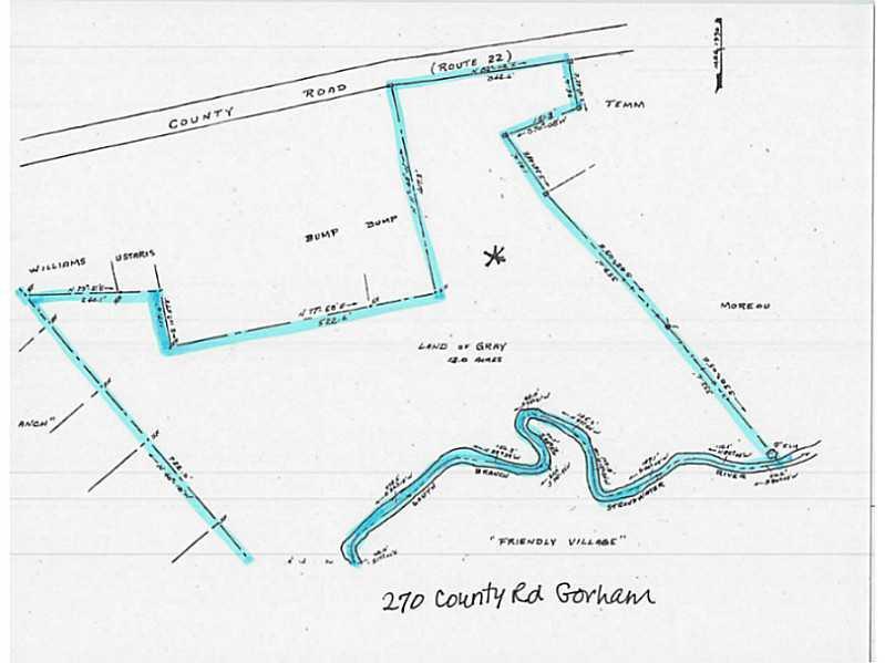 270 County Road Gorham, ME 04038 - Photo 4 of 35 Plat Map. 13 acres that goes down to...