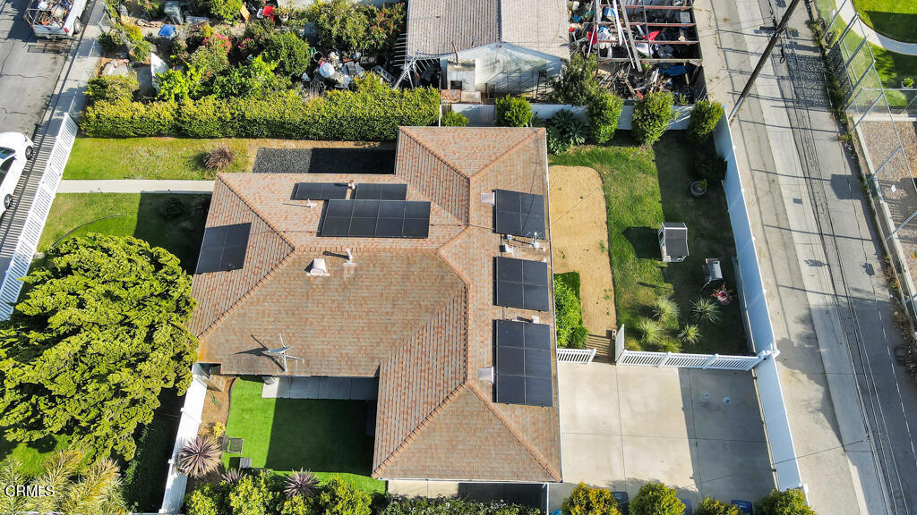 3151 Fournier Street Oxnard, CA 93033 - Photo 27 of 40 an aerial view of a house with a yard