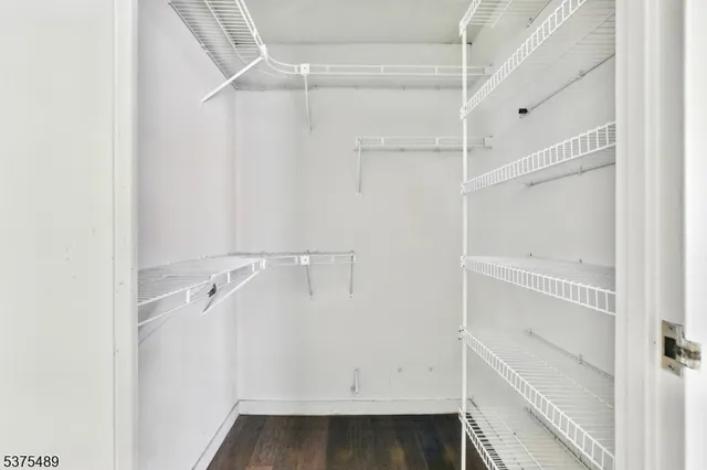 a view of walk in closet