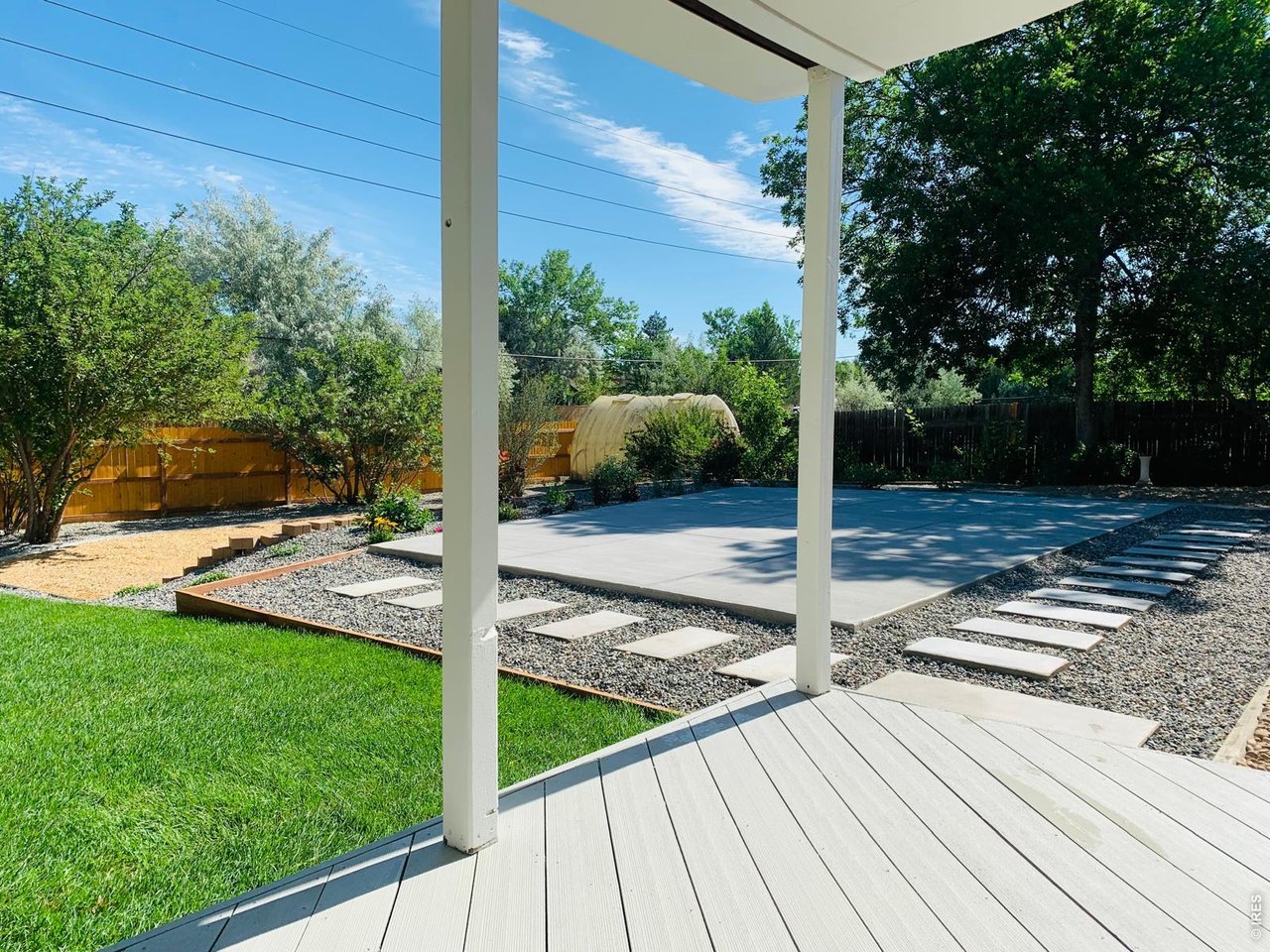 6909 Harvest Road Boulder, CO 80301 - Photo 12 of 32 Private 'Sport Court' used for parties, pickleball, kids activities, basketball, entertaining.
