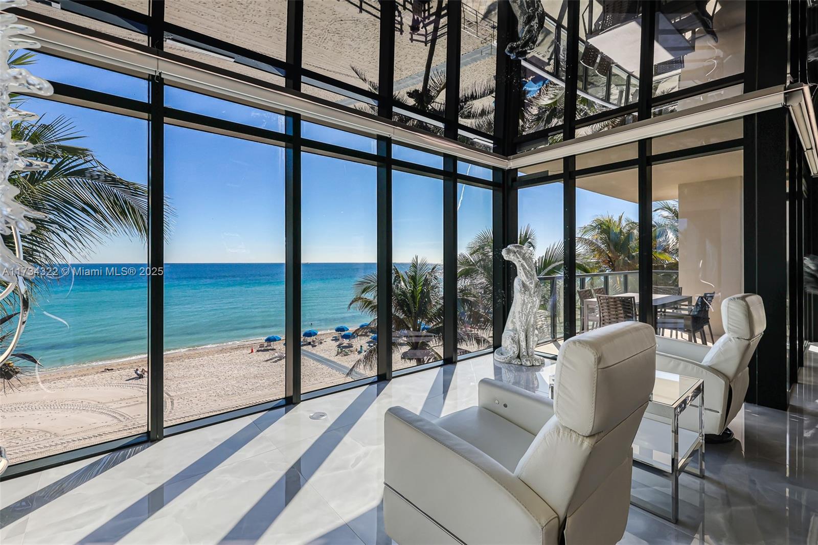 2205 South Surf Road, Unit 4A Hollywood, FL 33019 - Photo 36 of 71 a view of living room with furniture