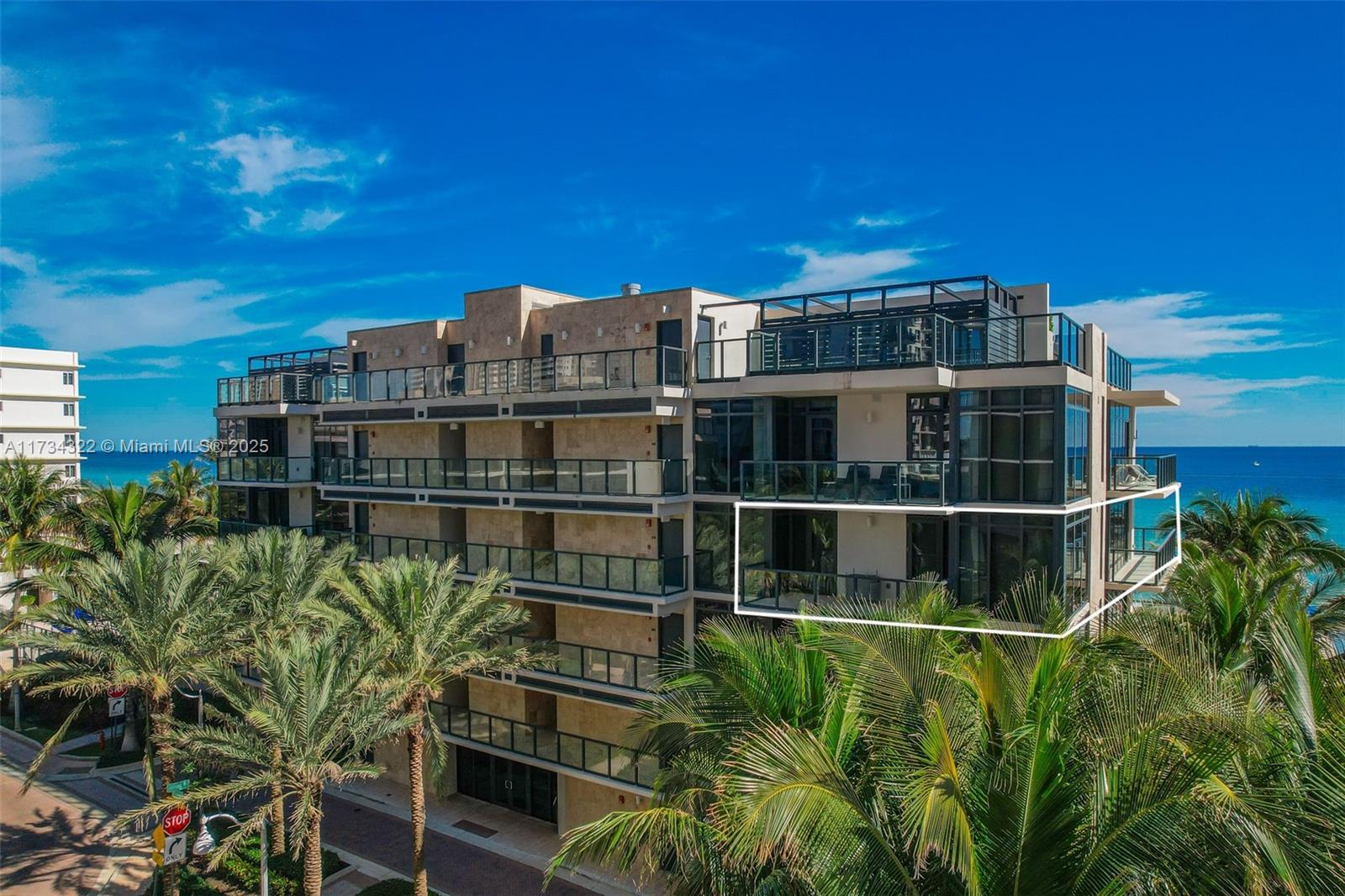 2205 South Surf Road, Unit 4A Hollywood, FL 33019 - Photo 4 of 71 a view of a building with a big yard