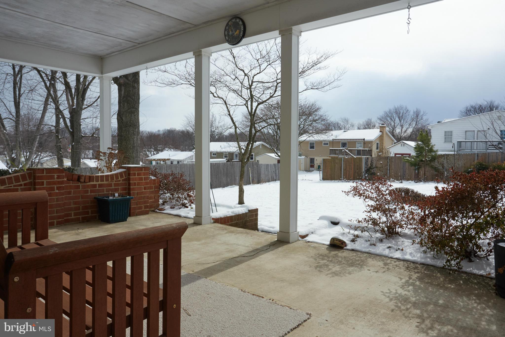 1204 Kennedy Road Sterling, VA 20164 - Photo 27 of 29 Covered Patio & Rear Yard