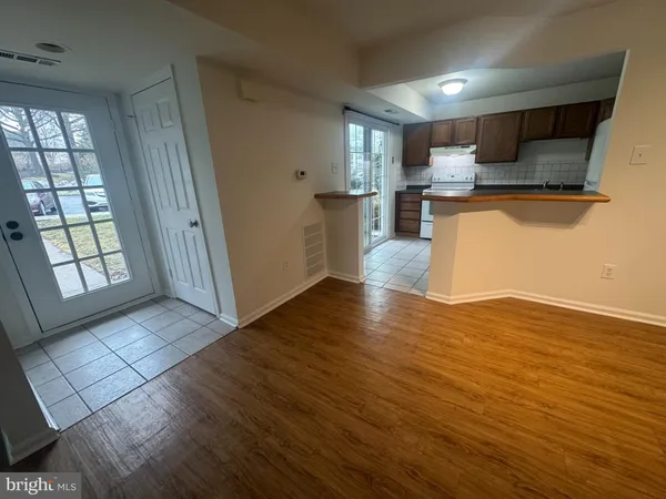 a car parked in front of a house